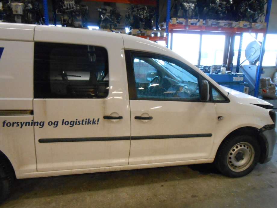 VW Caddy 2010-2015 (Type III, Fase 2) , Motorkode: CFHF, Girkassekode: NFQ