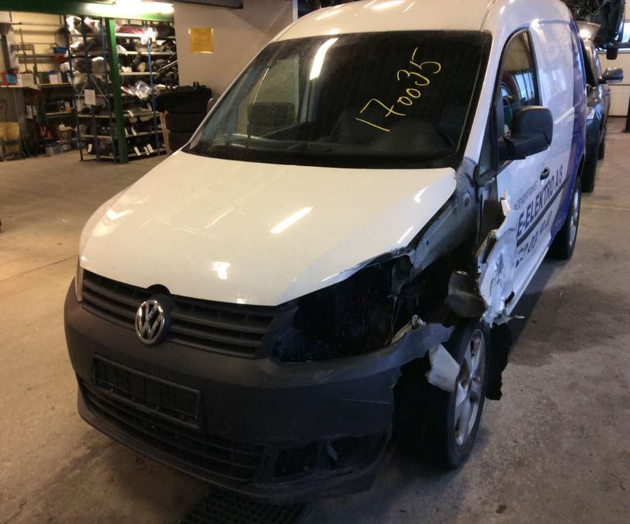 VW Caddy 2010-2015 (Type III, Fase 2) , Motorkode: CFHF, Girkassekode: NFQ