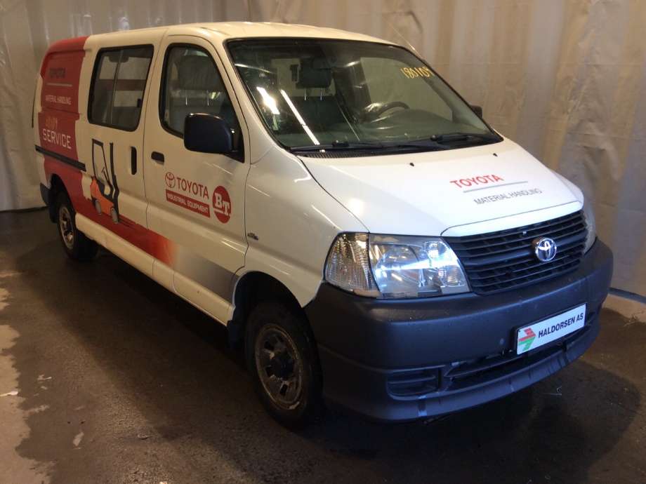 Toyota Hiace 2007-2012 (Fase 3) , Motorkode: 2KD-FTV, Girkassekode: 