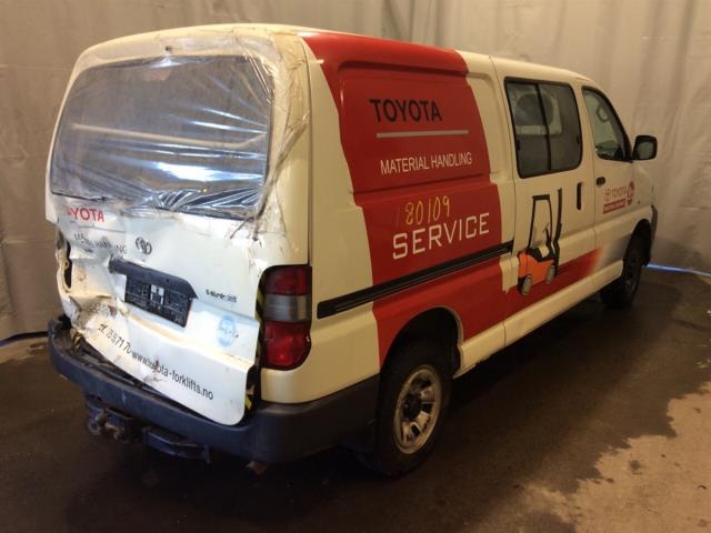 Toyota Hiace 2007-2012 (Fase 3) , Motorkode: 2KD-FTV, Girkassekode: 