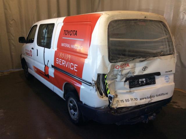 Toyota Hiace 2007-2012 (Fase 3) , Motorkode: 2KD-FTV, Girkassekode: 