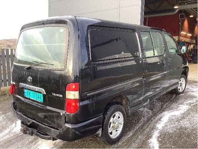 Toyota Hiace 2007-2012 (Fase 3) , Motorkode: 2KD-FTV, Girkassekode: 