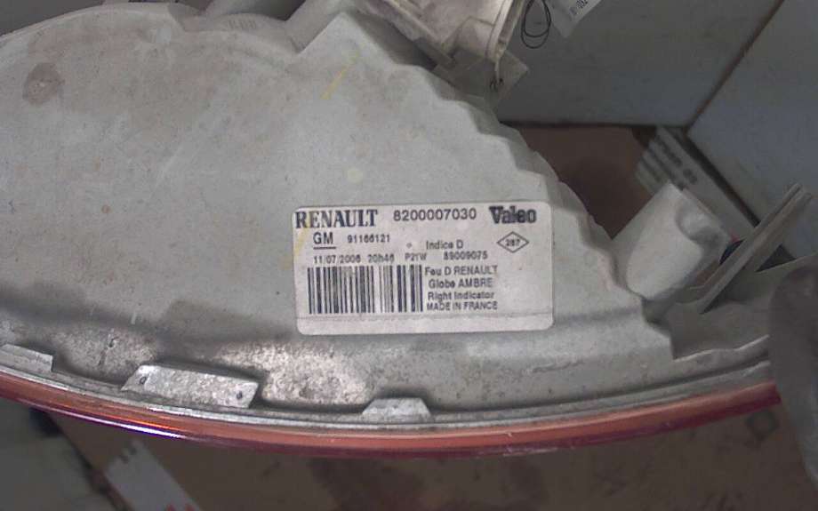 Blinklykt høyre til Renault Trafic 2006-2014  (RENAULT TRAFIC DCI 100|8200402981|)