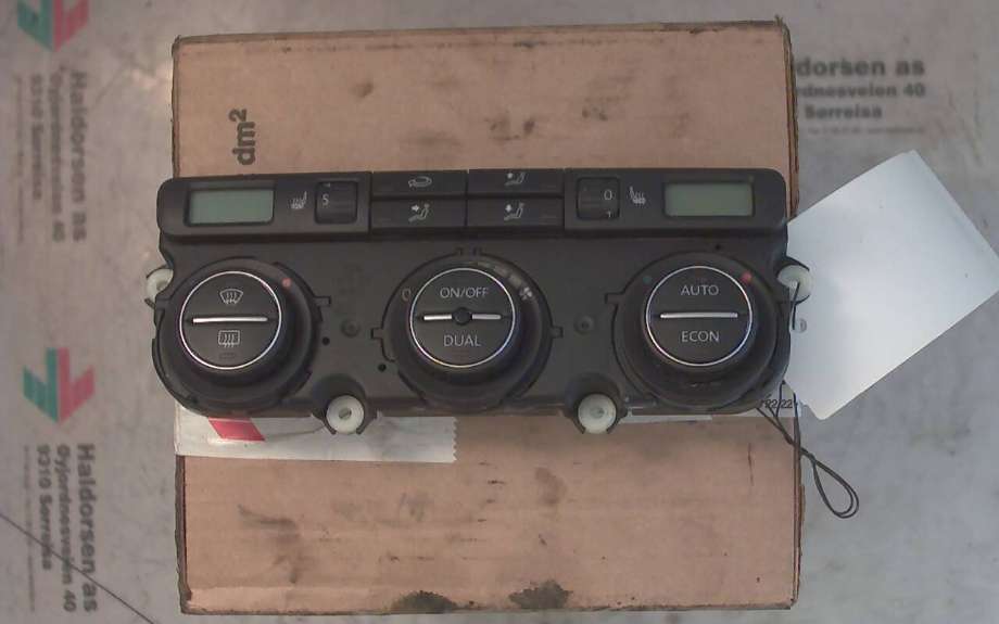 Varmeapparat betjening til VW Passat 2005-2010 (B6) (B6) (VOLKSWAGEN PASSAT|3C0 907 044 BB|)