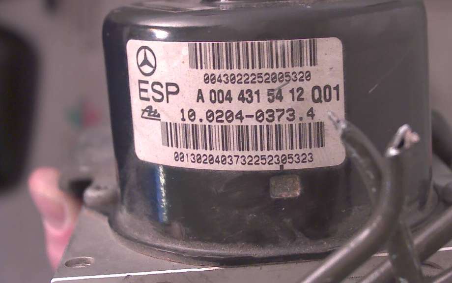 ABS sentral til Mercedes C-Klasse 2000-2004 (Fase 1) (W203) (W203) (MERCEDES-BENZ C 200 CDI||A0044315412Q01)