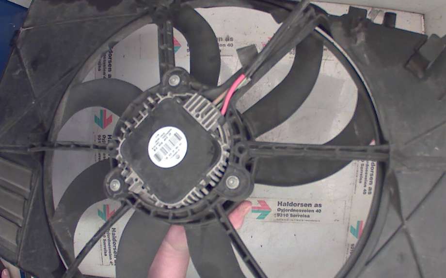 Kjølevifte til VW Touran 2007-2010 (Type I, Fase 2)  (VOLKSWAGEN TOURAN TDI|IK0959455EF|)