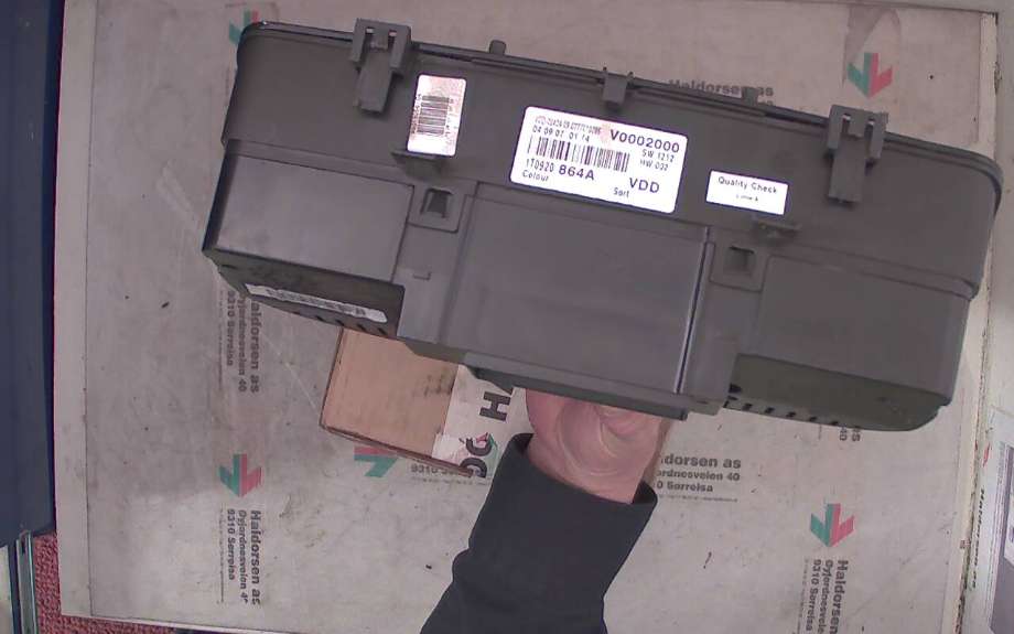 Instrumentpanel til VW Touran 2007-2010 (Type I, Fase 2)  (VOLKSWAGEN TOURAN|1T0 292 864 A|)