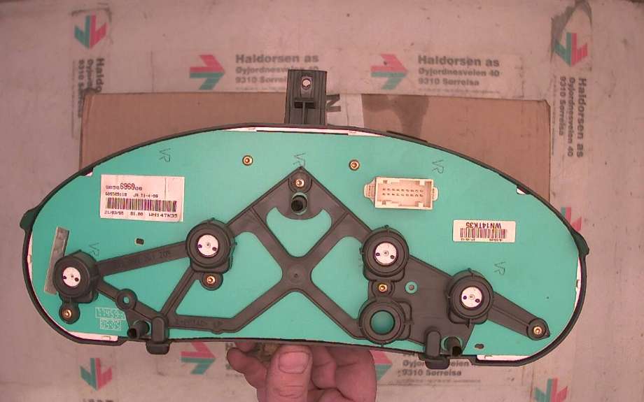 Instrumentpanel til Peugeot Partner 2002-2008 (Type I, Fase 2)  (DANGEL PARTNER 4X4||9656696080)