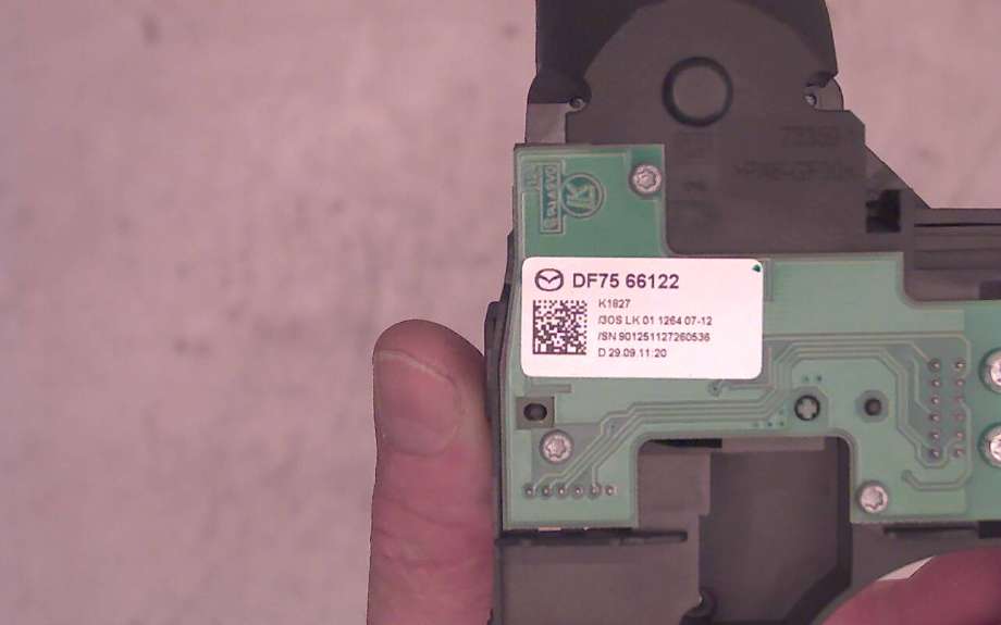 Bryter diverse til Mazda 6 2013-2015 (Type III, Fase 1)  (MAZDA|DF75 66122|)
