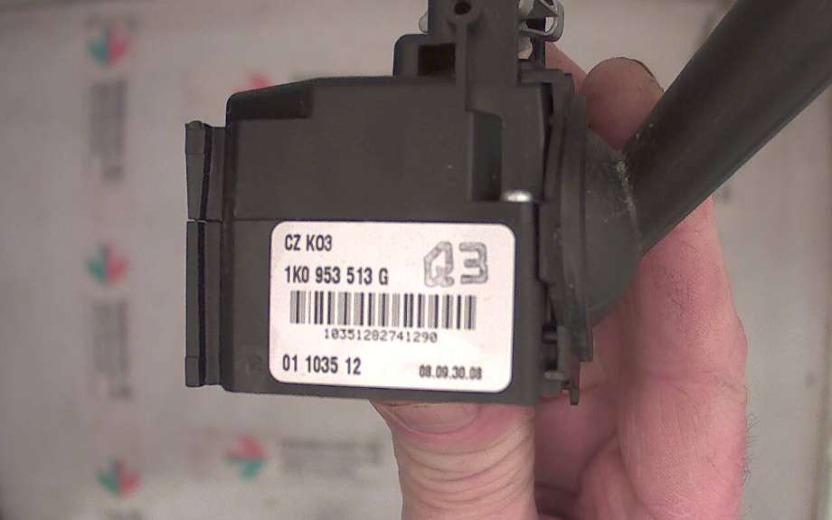 Bryter blink til Škoda Octavia 2005-2008 (Type II, Fase 1)  (SKODA|1K0 953 513 G|)