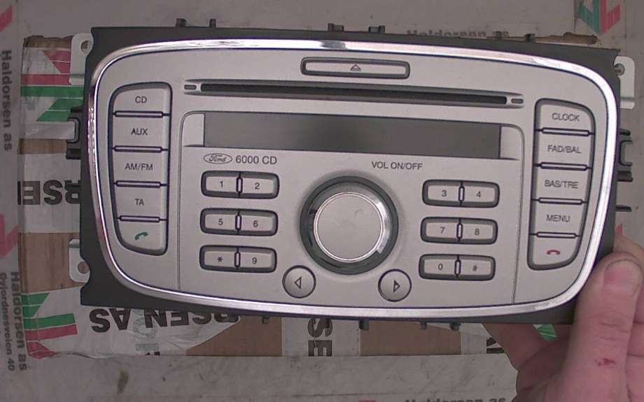 Bilstereo til Ford Focus, 2008-2010 (Type II, Fase 2) (FORD|1818662)