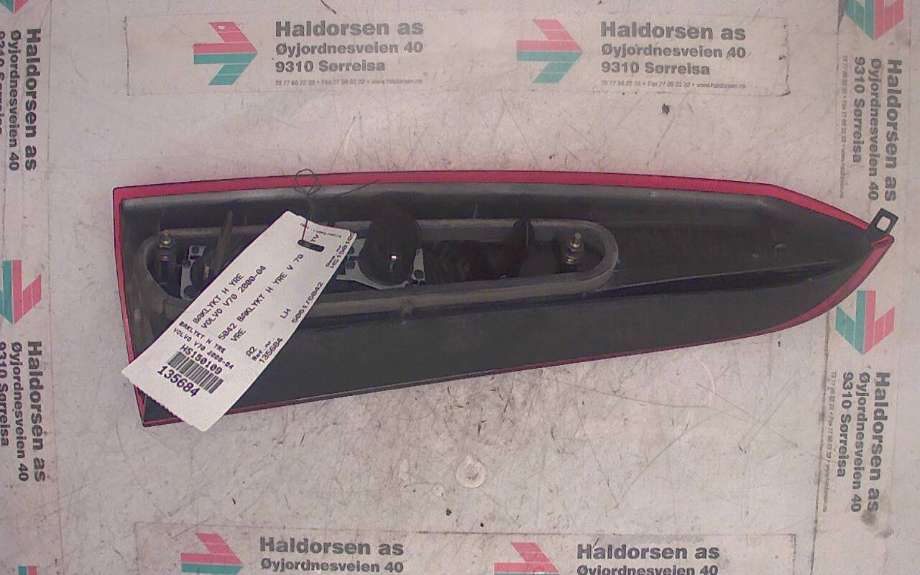 Baklykt høyre til Volvo V70 2000-2004 (Type II, Fase 1)  (VOLVO|9154494|)