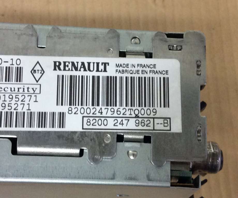 Bilstereo til Renault Laguna 2001-2005 (Type II, Fase 1)  (RENAULT LAGUNA|)