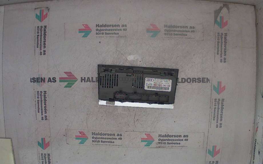 Varmeapparat betjening til Audi A4 2001-2004 (Type II) (B6) (B6) (AUDI|8E0 820 043 AB|)