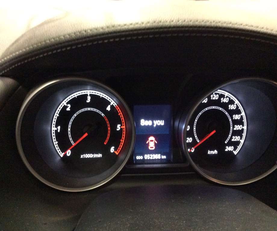 Instrumentpanel til Mitsubishi Outlander 2010-2012 (Type II, Fase 2)  (MITSUBISHI||8100B622)