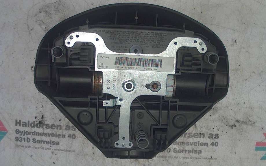 Airbag rattpute til Peugeot 407 2004-2010 (PEUGEOT|+5AGA3E0382716|)