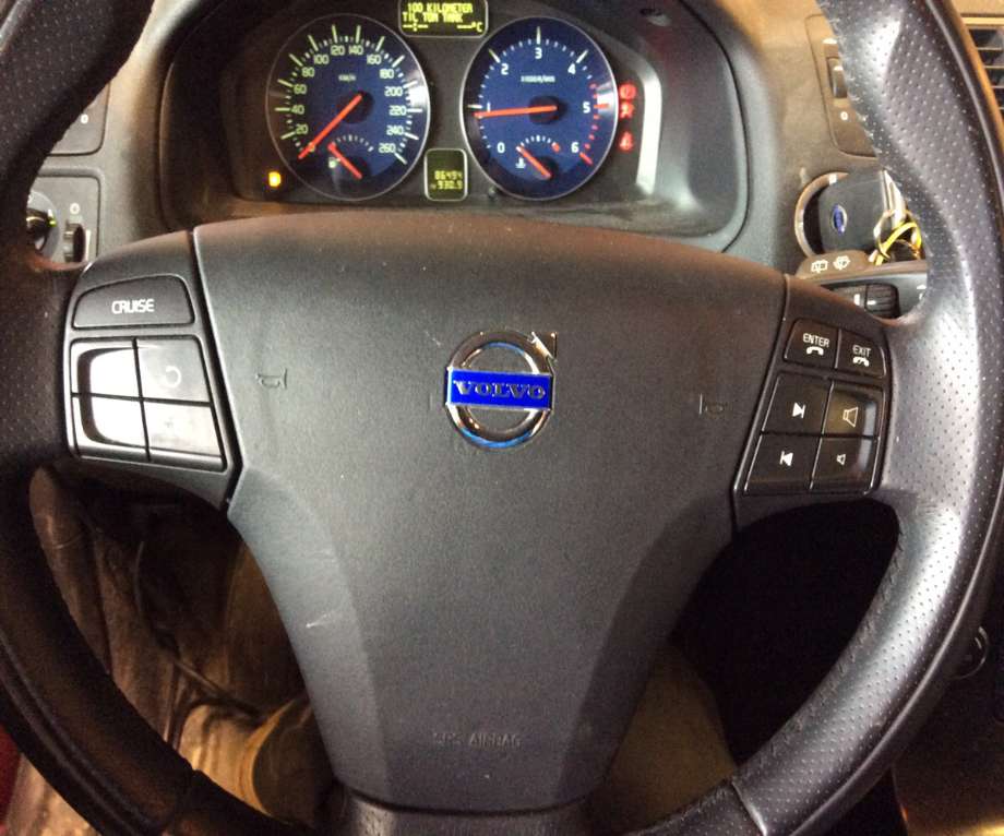 Airbag rattpute til Volvo C30, 2010-2012 (Fase 2)  (VOLVO|)