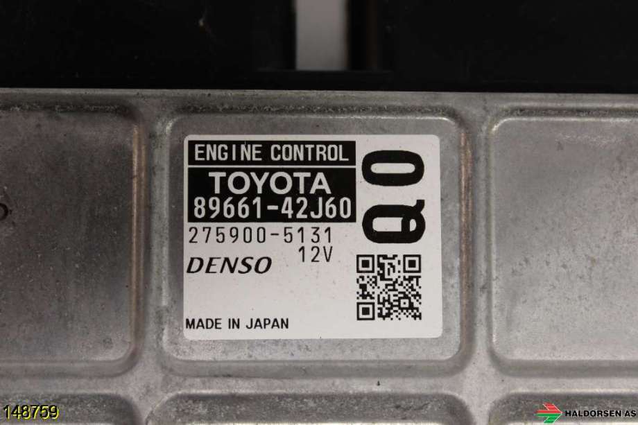 Styreenhet motor til Toyota RAV4, 2013-2015 (Type IV, Fase 1)  (TOYOTA|89661-42J60)