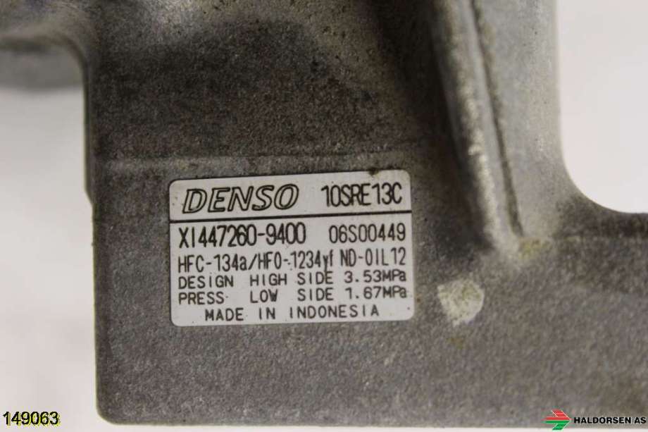 Aircondition kompressor til Suzuki Vitara 2015-->> (Type IV)  (SUZUKI|447260-9400|)
