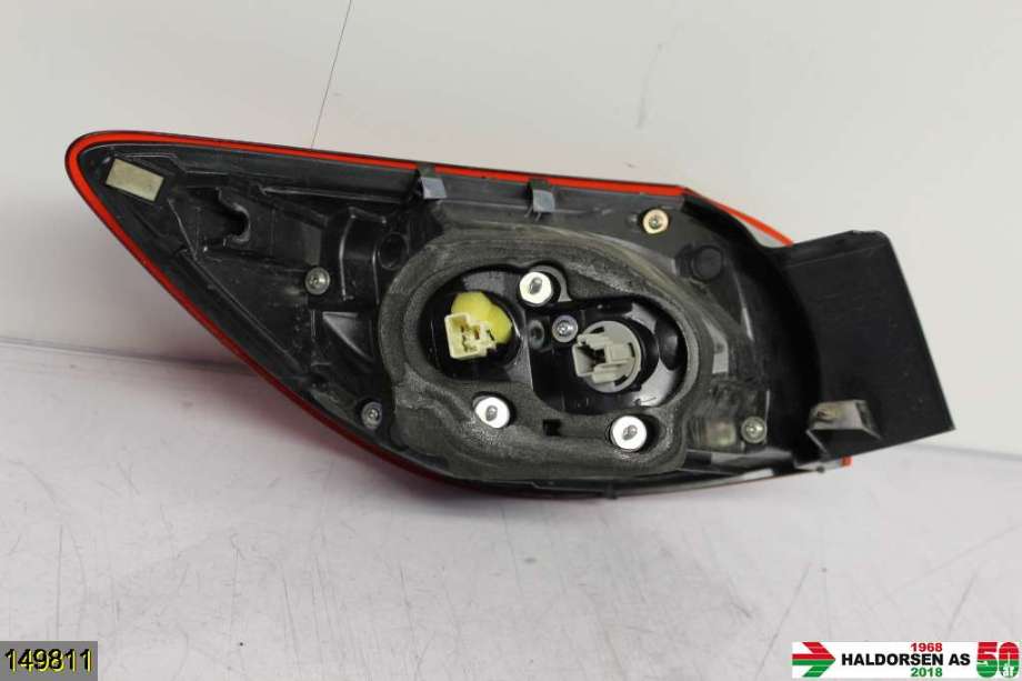 Baklykt høyre til Mazda 3 2013-2016 (Type III, Fase 1)  (MAZDA|B45D-51150|)