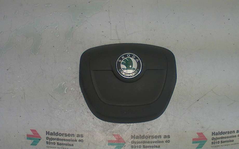 Airbag rattpute til Škoda Fabia 2010-2014 (Type II, Fase 2)  (SKODA||0014W0MYTGBK|61872050B)