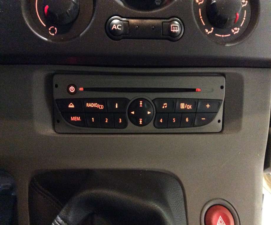 Bilstereo til Renault Kangoo, 2008-2021 (Type II) (RENAULT|2811 500 42C)