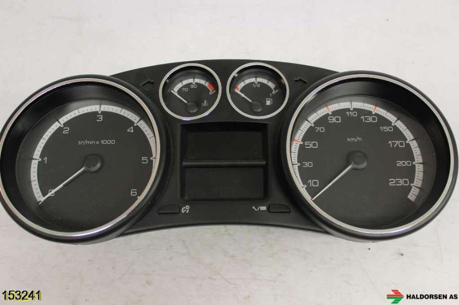 Instrumentpanel til Peugeot 308 2011-2013 (Type I, Fase 2) (PEUGEOT|9666649080|)