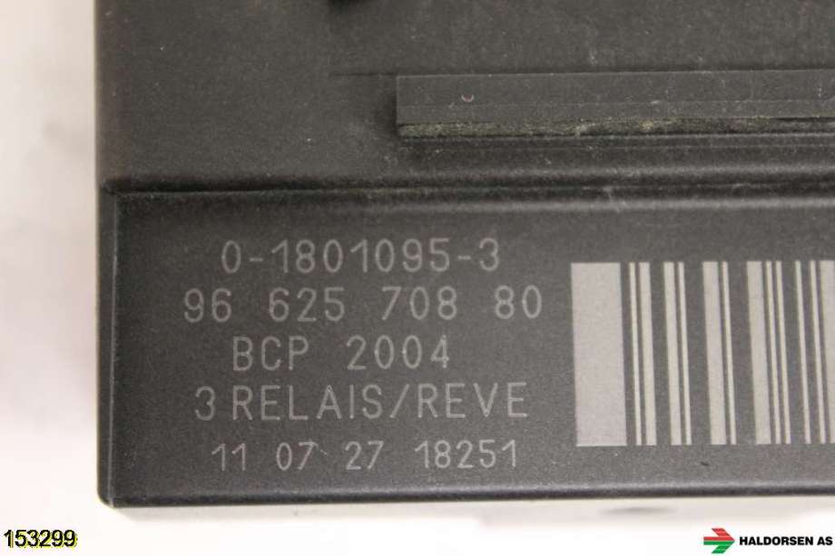 Rele gløde til Peugeot 308 2011-2013 (Type I, Fase 2)  (PEUGEOT|96 625 708 80|)
