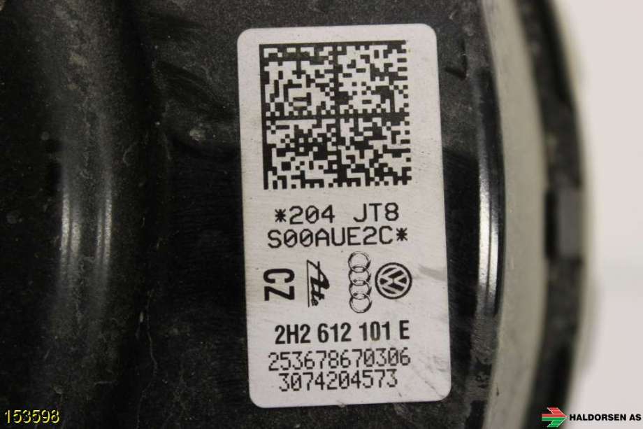 Bremsekraft-forsterker til VW Amarok 2010-2016 (Type I, Fase 1)  (VOLKSWAGEN|2H2612101E|)