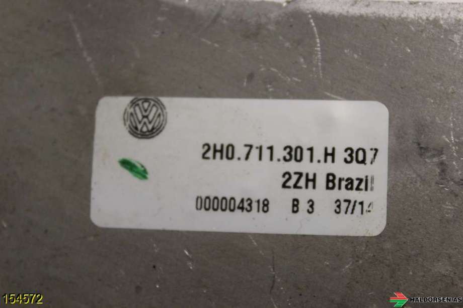 Håndbrekk til VW Amarok 2010-2016 (Type I, Fase 1) (VOLKSWAGEN|2HO.711.301.H3Q7|)