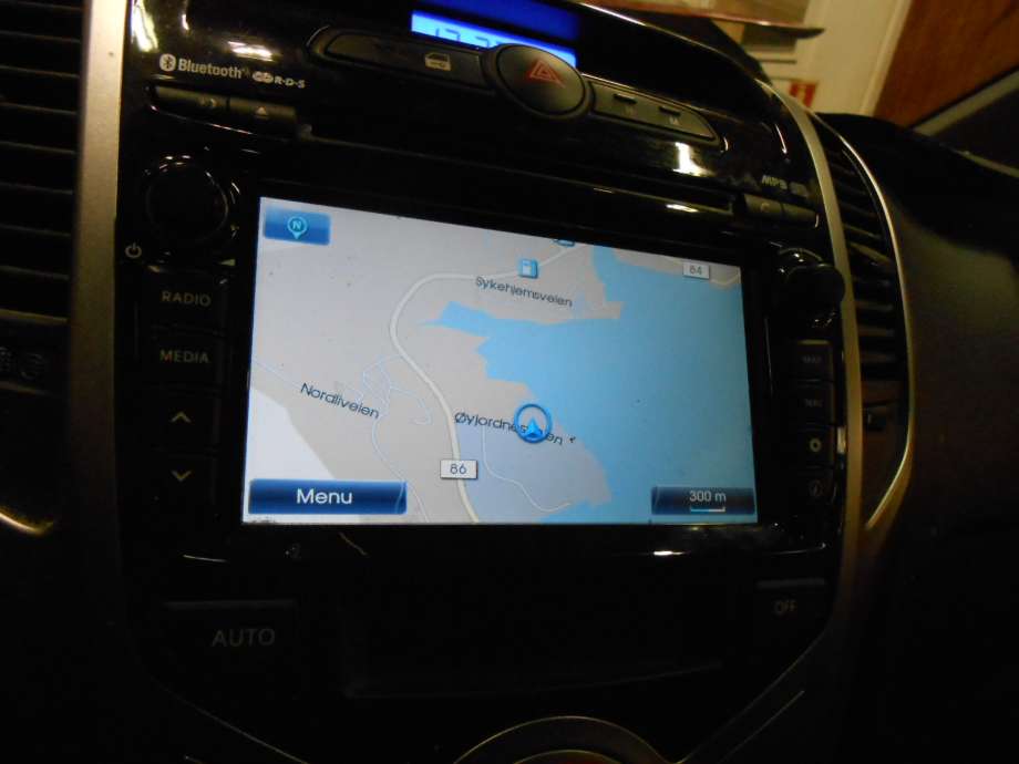 Bilstereo navigasjon til Hyundai Ix20 2010-2017  (HYUNDAI|96560 1K0004X|)