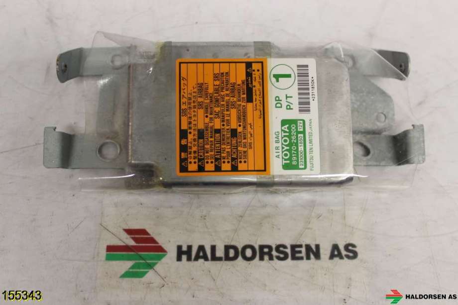 Airbag elektronikk til Toyota Hiace 2007-2012 (Fase 3) (TOYOTA|89170-26200|)