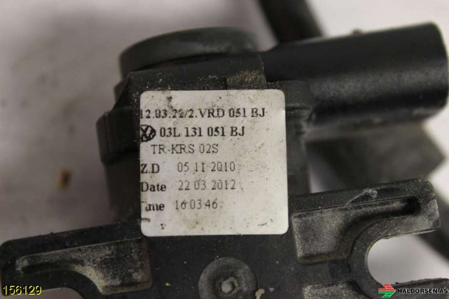 Vakuumventil til Škoda Superb 2008-2015 (Type II) (SKODA|03L 131 051 BJ|)