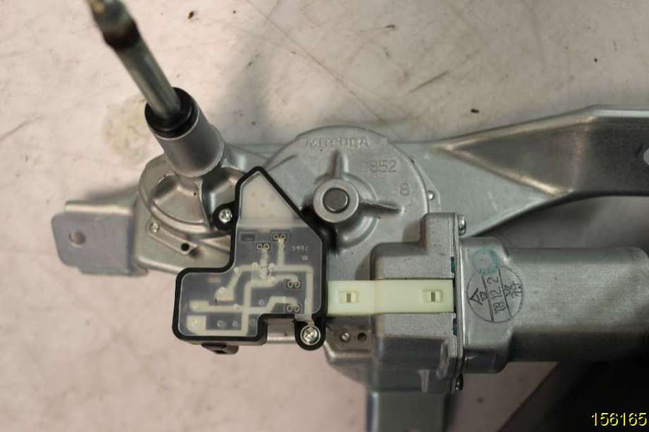 Viskermotor bakrute til Mazda 2 2007-2010 (Type II, Fase 1)  (MAZDA|D65167450|)