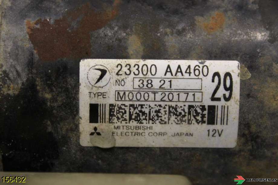 Starter til Subaru Legacy 2003-2007 (Type IV, Fase 1)  (SUBARU|23300 AA460|)