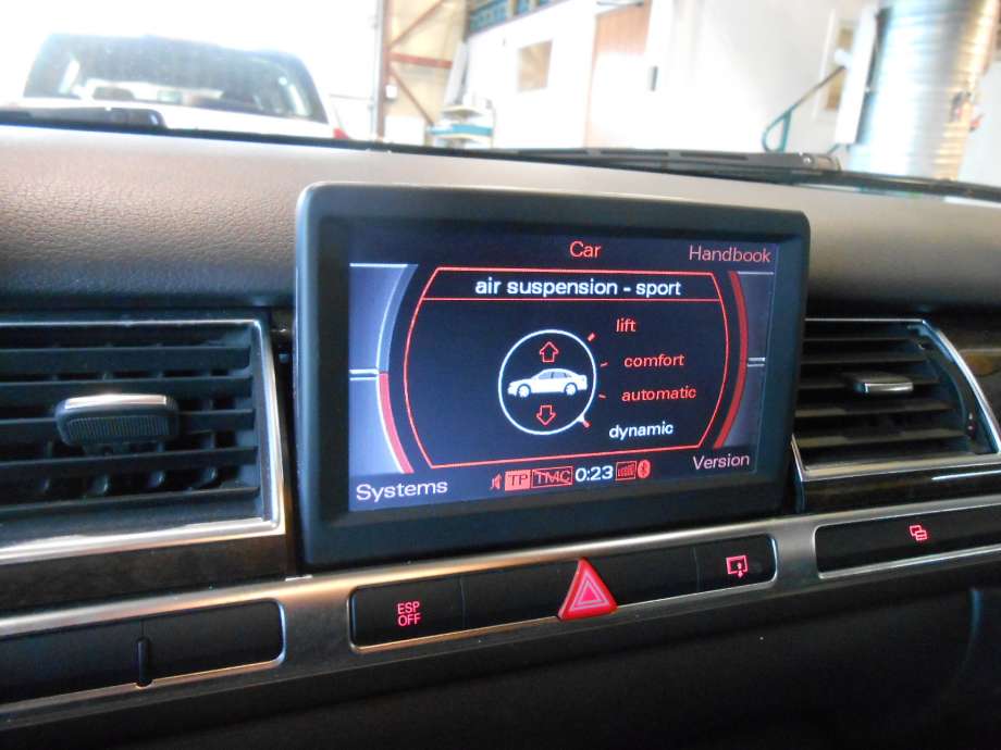 Støtdemper bak til Audi A8, 2003-2010 (Type II) (AUDI|4E0 616 001 F)