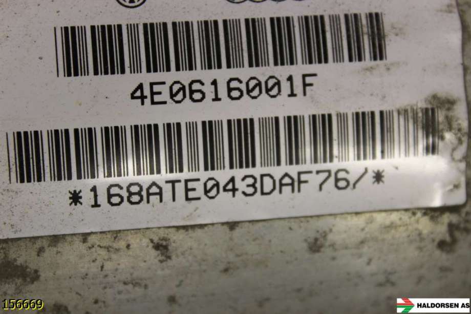 Støtdemper bak til Audi A8 2003-2010 (Type II)  (AUDI|4E0 616 001 F|)