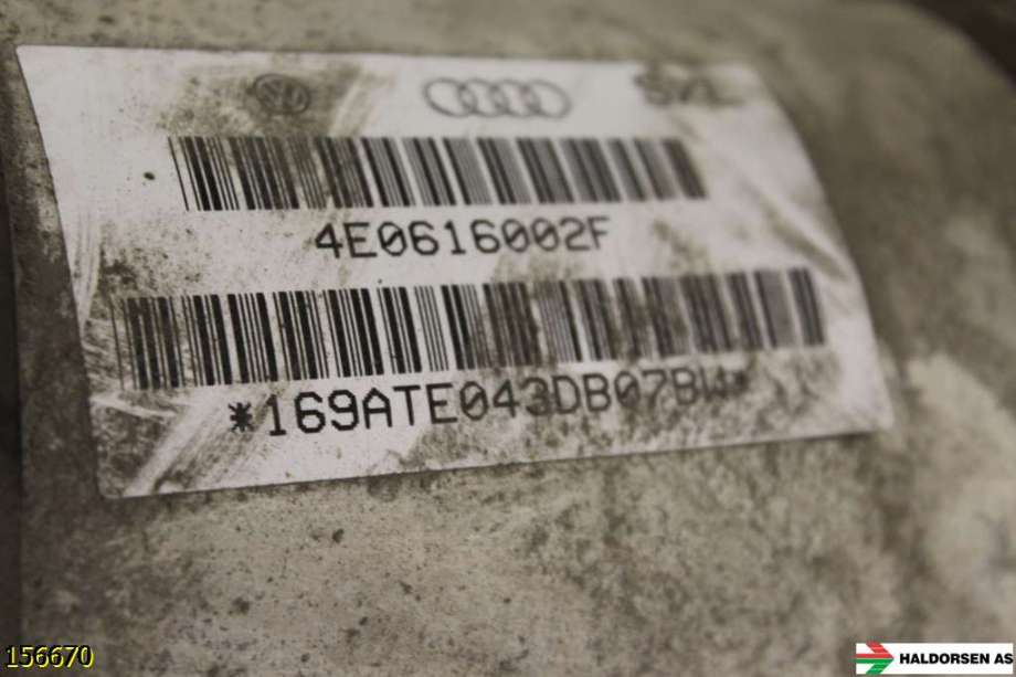 Støtdemper bak til Audi A8 2003-2010 (Type II) (AUDI|4E0 616 002 F|)