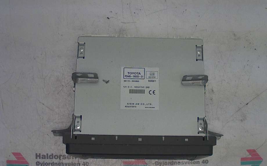 Bilstereo navigasjon til Toyota Avensis 2009-2015 (Type III, Fase 1)  (TOYOTA|8612005180|86113-60V860|)