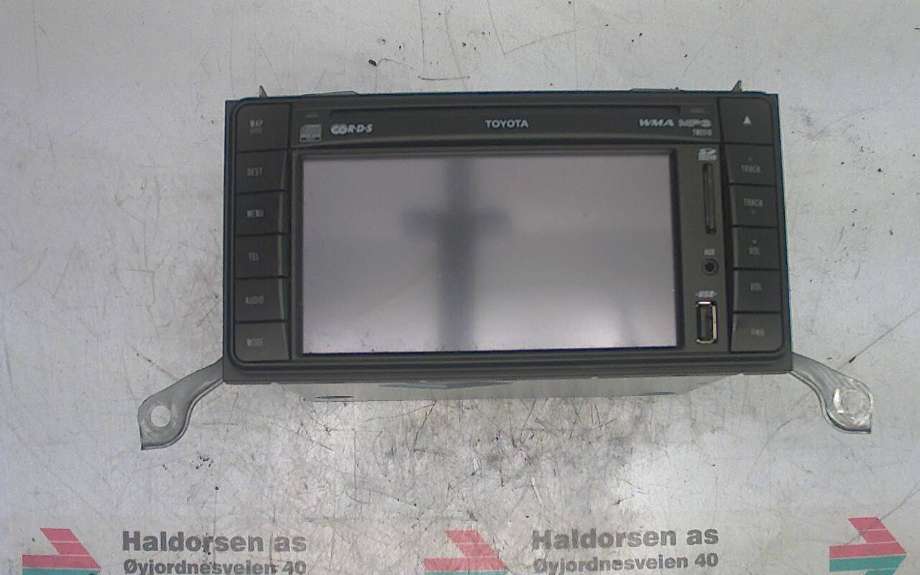 Bilstereo navigasjon til Toyota Avensis 2009-2015 (Type III, Fase 1)  (TOYOTA|8612005180|86113-60V860|)