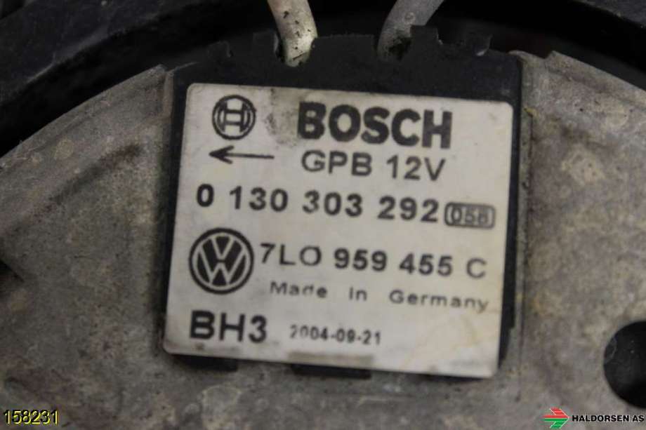Kjølevifte til VW Touareg 2003-2007 (Type I, Fase 1)  (VOLKSWAGEN|7L0 121 207 D|7L0 959 455 F|7L0 959 455 G)