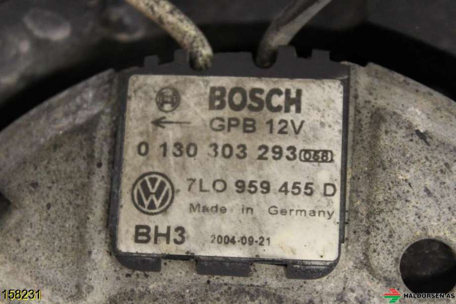 Kjølevifte til VW Touareg 2003-2007 (Type I, Fase 1)  (VOLKSWAGEN|7L0 121 207 D|7L0 959 455 F|7L0 959 455 G)