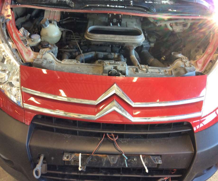 Grill til Citroën Jumpy, 2007-2016 (Type II)  (CITROEN|7804 R2)