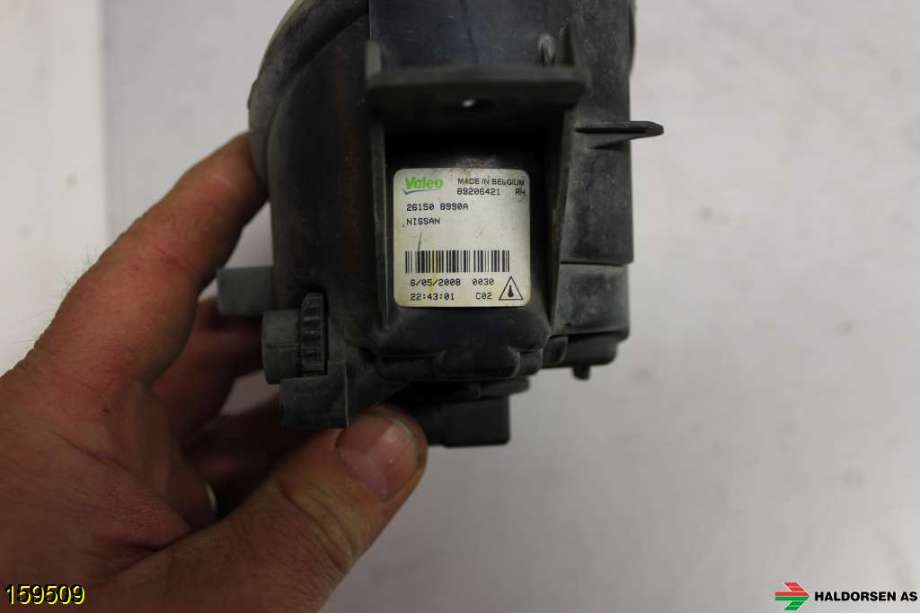 Tåkelykt høyre foran til Nissan Qashqai 2007-2010 (Type I, Fase 1)  (NISSAN|B6A508990A|)