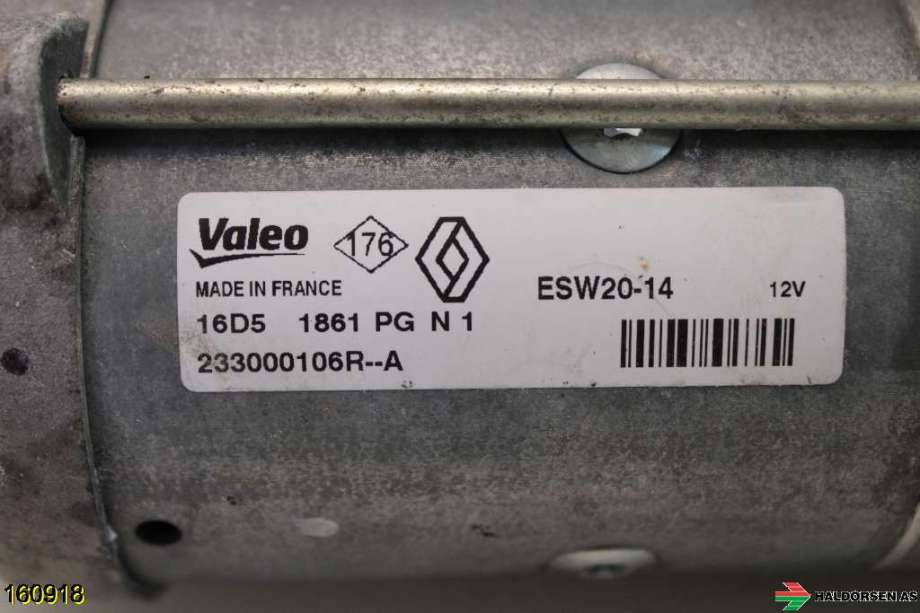 Starter diesel til Opel Vivaro B 2014-2019  (OPEL|93456402|)