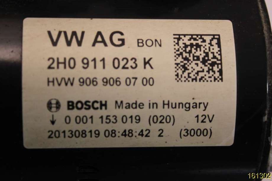 Starter diesel til VW Amarok 2010-2016 (Type I, Fase 1)  (VOLKSWAGEN|2H0 911 023 K|)