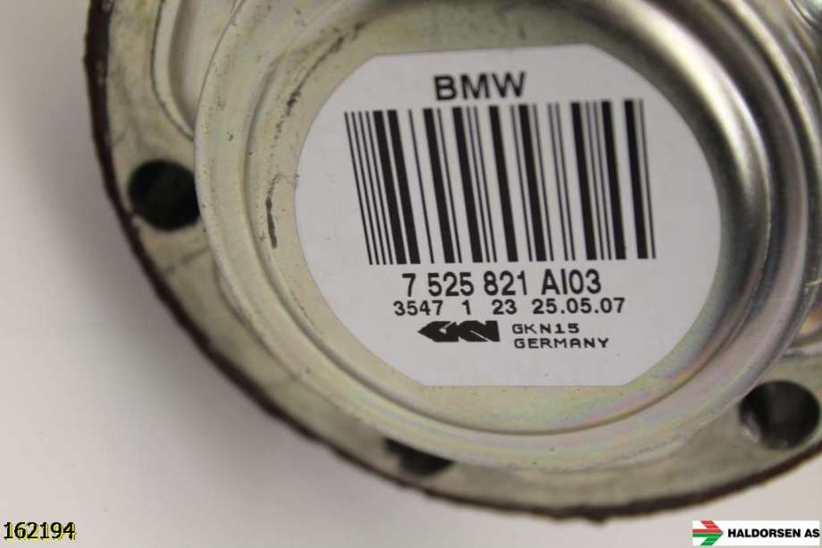 Drivaksel venstre bak til BMW 3-Serie 2005-2011 (E90/E91/E92/E93) (E90/E91/E92/E93) (BMW|33 21 7 553 561|GKN15|)