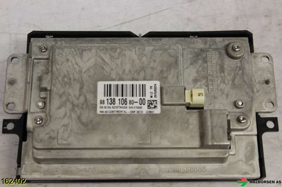 Multimedia display (MCU - Media Controller Unit) til Citroën DS4 2011-2017  (CITROEN|98 138 106 80|)