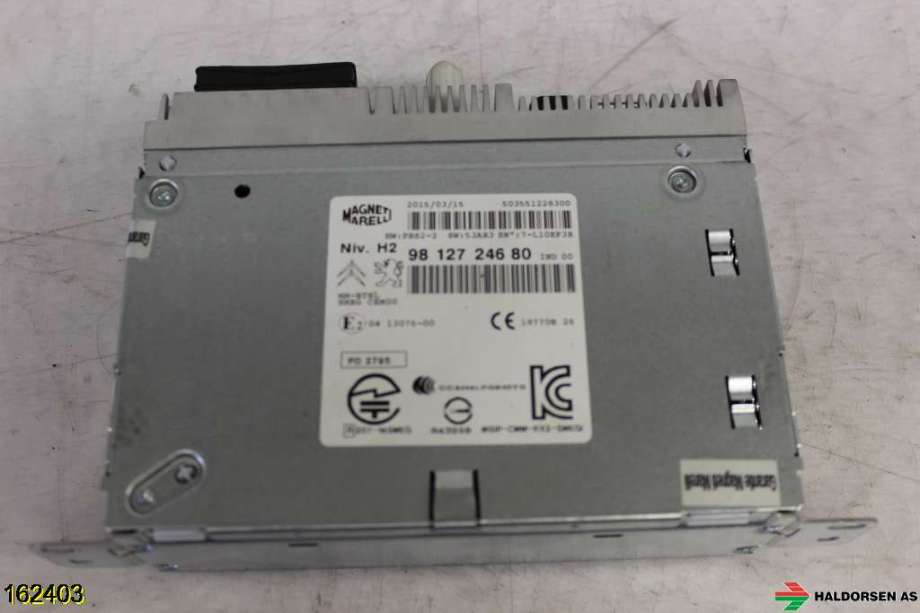 Bilstereo navigasjon til Citroën DS4, 2011-2017  (CITROEN|16 134 170 80)