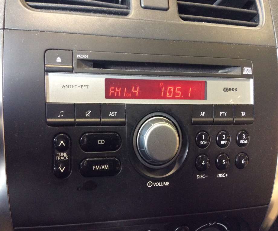 Bilstereo til Suzuki SX4 2006-2009 (Type I, Fase 1) (SUZUKI|)